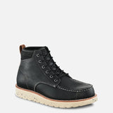 Irish Setter by Red Wing Shoes 3917 Setter Fifty 6" Lace Up Black Leather Boot A3917