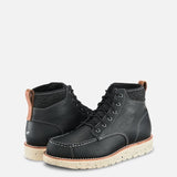 Irish Setter by Red Wing Shoes 3917 Setter Fifty 6" Lace Up Black Leather Boot A3917
