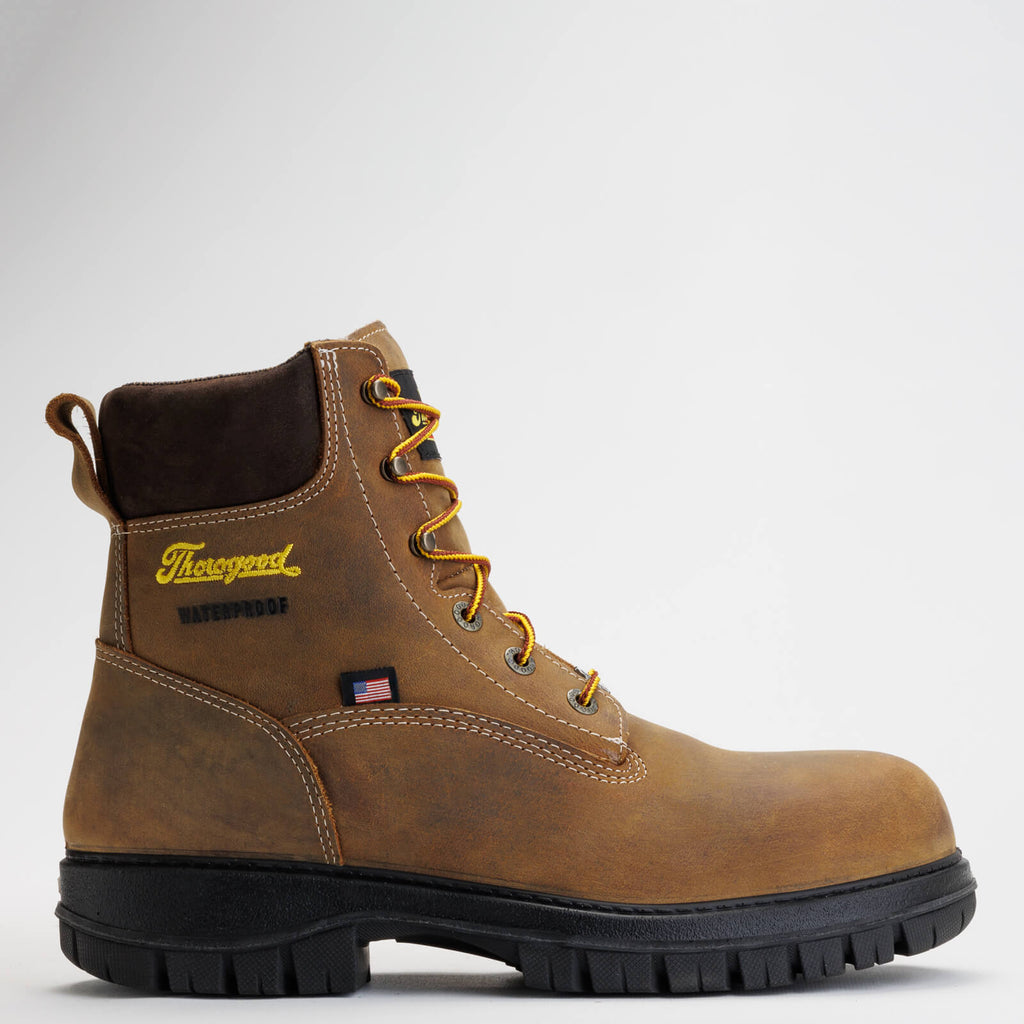 Thorogood Boots 804-4149 Genesis Series 6″ Chestnut Nano Safety