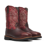 Thorogood 804-4322 | 11" Waterproof Western Pull-on Work Boot Nano Safety Toe- Made In USA