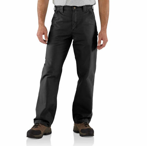 Carhartt Men's B151-BLK Black Utility Loose Fit Cotton Canvas Work Pant