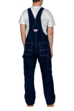 Round House Bib Overalls #980 Classic Blue Denim - Zipper Fly