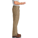 Carhartt Men's B151-DKH Dark Khaki Utility Loose Fit Cotton Canvas Work Pant