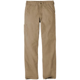 Carhartt Men's B151-DKH Dark Khaki Utility Loose Fit Cotton Canvas Work Pant