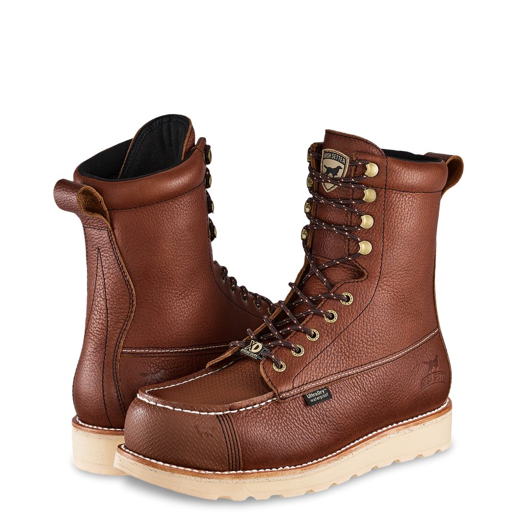 Brown Steel Toe Wingshooter 808 Irish Setter Boots 83884