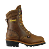 Thorogood Boots 804-3554 9" Logger Made in USA Steel Toe Waterproof Insulated
