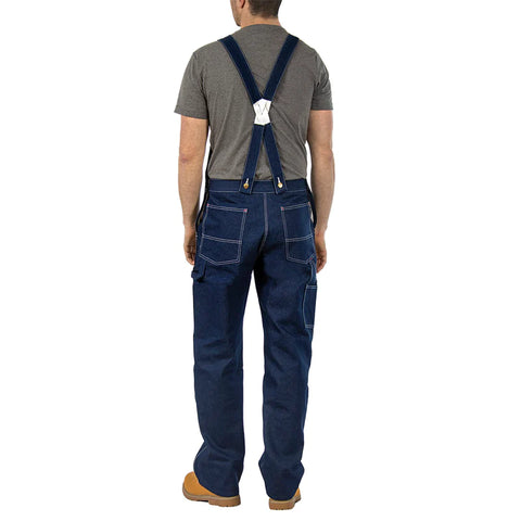 Round House Bibs #907 Low Back Denim Overalls