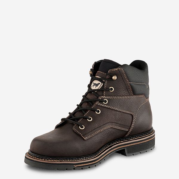 RED WING Irish Setter Short Boot ブラウン Irish Setter Boots by Red Wing Shoes 83662 Kittson Safety Steel