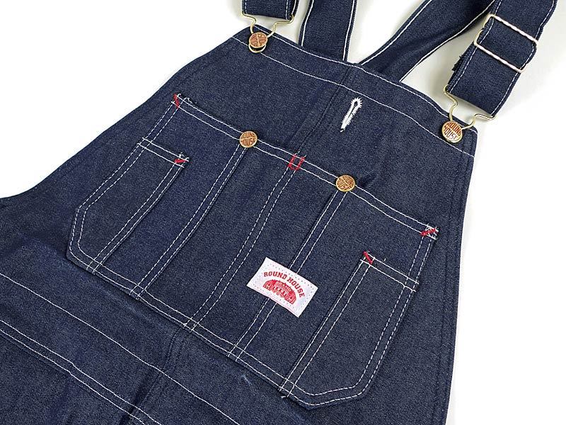 Round House Bibs #907 Low Back Denim Overalls – The Golden Rule Store