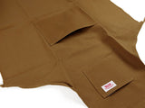 Round House Shop Apron 12 oz Denim or Duck Black Brown Blue BBQ Work - Made In USA