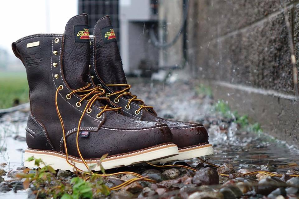 Thorogood 804 Steel Moc-Toe Boots (1 Year) - Fade of the Day