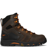 Danner Boots Vicious 13880 6" Waterproof Safety Toe Metatarsal Guard Brown/Orange