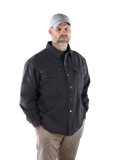 Five Brother® Brushed Twill Flannel Lined Shirt Jacket