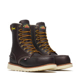 Thorogood Boots 804-3800 Steel Toe Waterproof 8" Moc Toe American Heritage AH-1957 EH - Made In USA