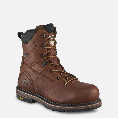 Irish Setter by Red Wing Shoes 83876 Edgerton 8-inch Waterproof Leather Non-Metallic Safety Toe Boot