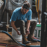 Thorogood Boots 814-3800 Waterproof 8" Moc Toe American Heritage AH-1957 EH - Made In USA