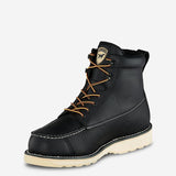 Irish Setter Boots by Red Wing Shoes 845 Wingshooter Men's 7" Waterproof Leather Black Boot Moc Toe