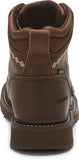 Women's Justin Boots 6" Lanie Lace Up Work Comp Toe Brown WKL994 - Met Guard