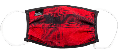 Stormy Kromer Flannel Plaid Face Mask Coverings